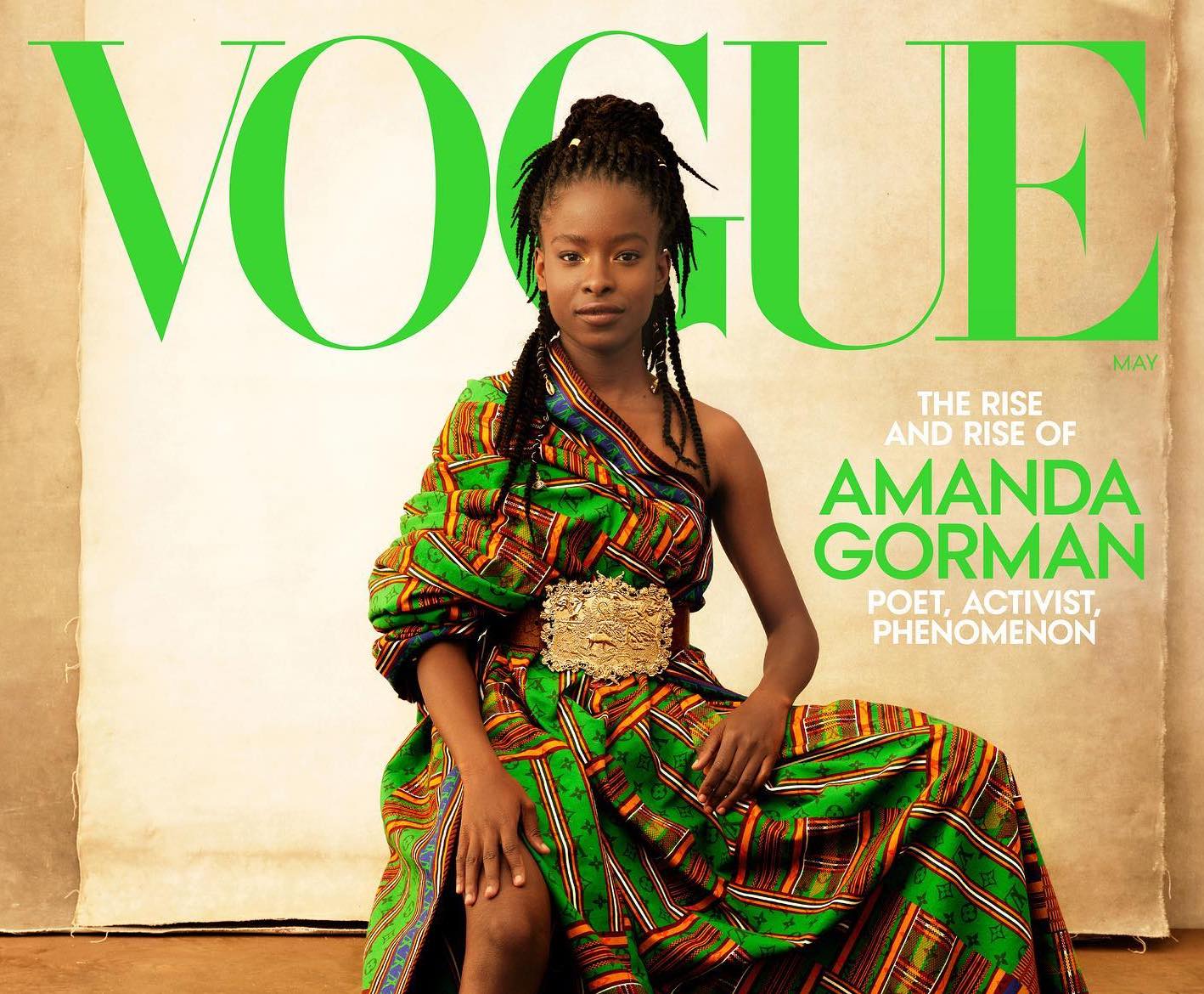 Poet Amanda Gorman On The Cover of Vogue. - Daily Candid News