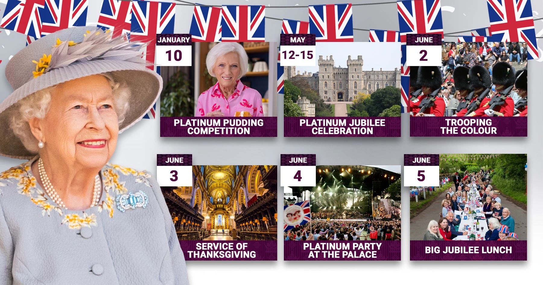 Highlights from The Queen's Jubilee. Daily Candid News