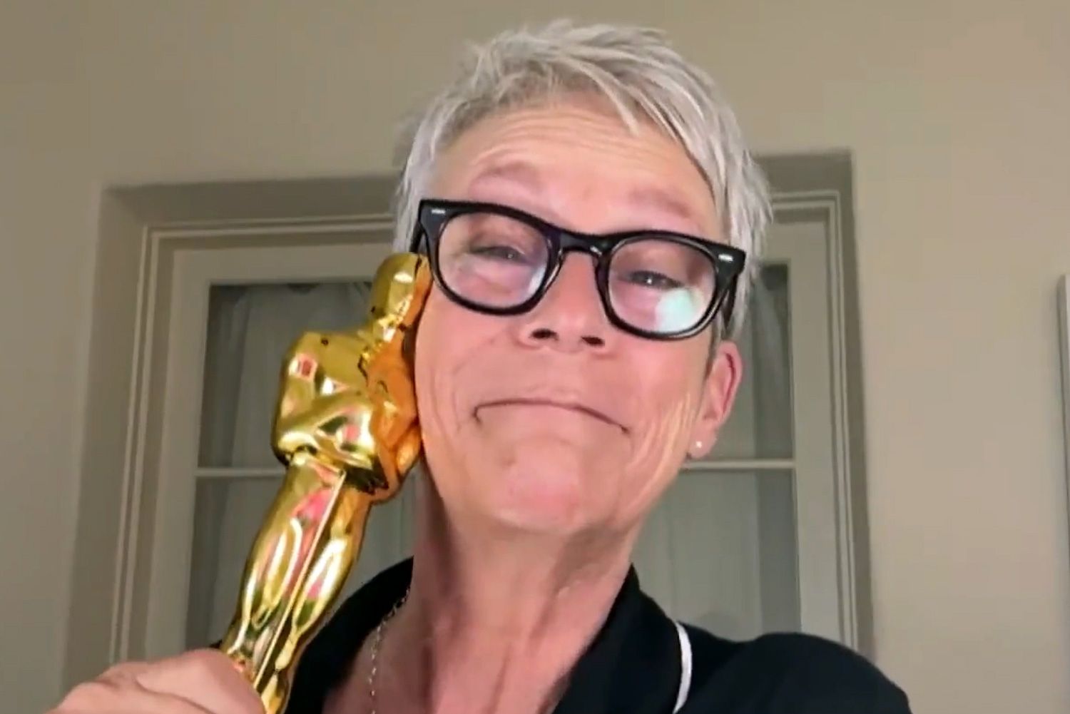 What Jamie Lee Curtis Is Calling Her Oscar. Watch. Daily Candid News