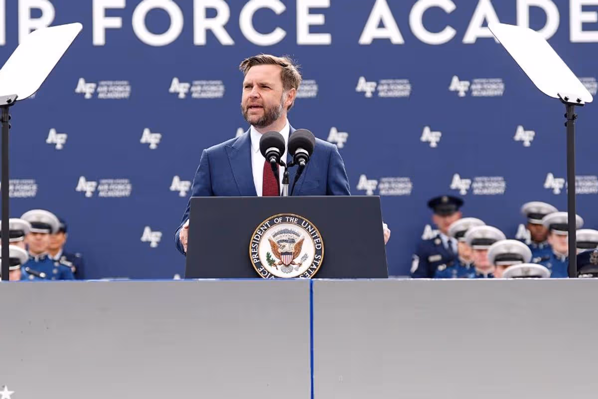Watch JD Vance Tell Cadets ‘You Can't Boo Me; I'm the VP of the United States.'