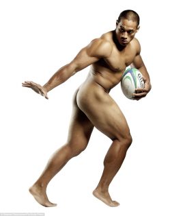 Rugby player Masefau Leuluniu. 