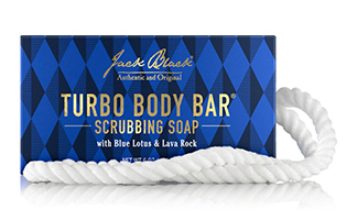 Jack Black Turbo soap-on-a-rope.
