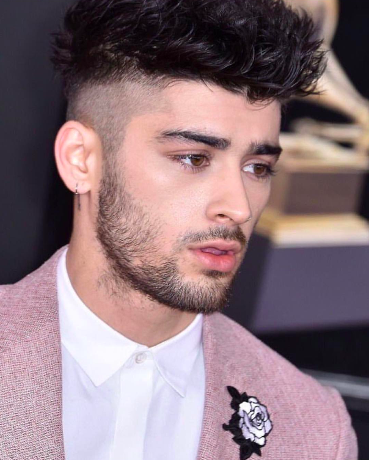 Pretty in Pink! Zayn Malik Gets Groomed For The Grammys Red Carpet ...