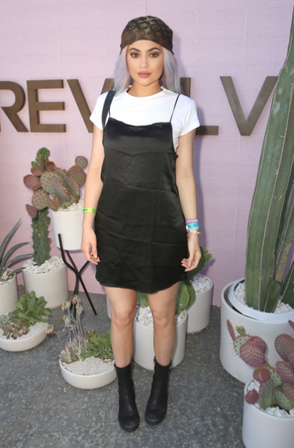   'Hair Enthusiast', Kylie Jenner was gifted Joico Instatint at the Revolve Desert Party sponsored by Joico Instatint.
