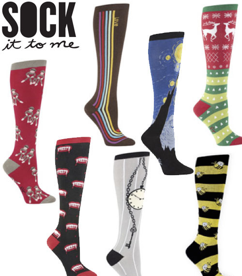 Sock It To Me! Say Buh-Bye To Boring Socks - Daily Candid News