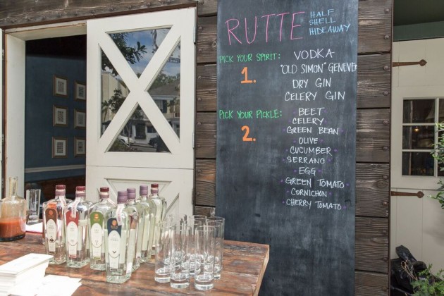 Rutte gin party at the Eveleigh.